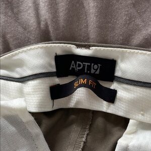 Apt. 9 Slim fit pants I. Tan